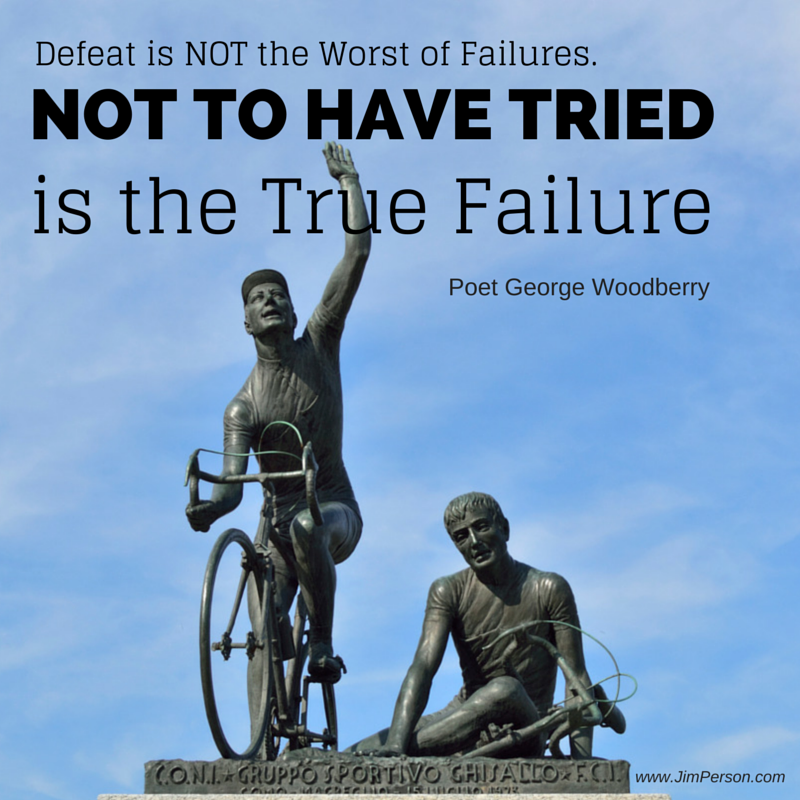 You are currently viewing Monday Motivation: Defeat is Not Failure