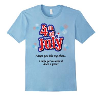 Patriotic 4th of July T-shirt