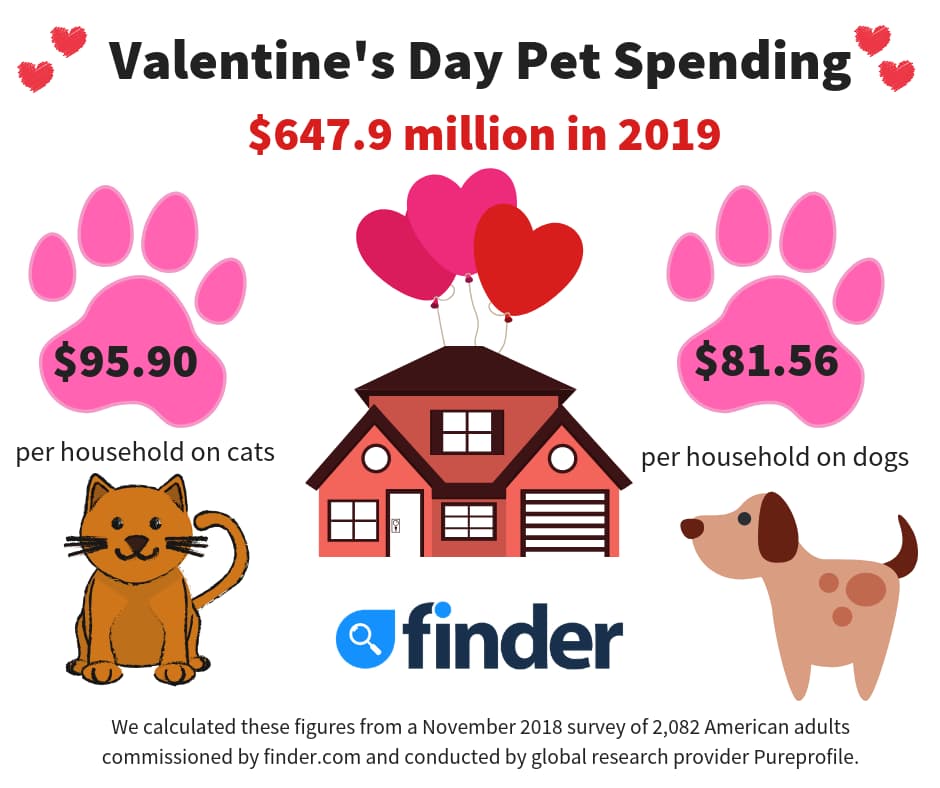 Valentines Day Pet Spending 2019