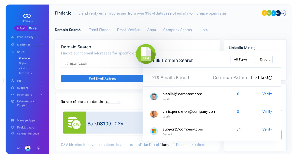 email software finder