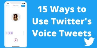 Read more about the article Tips Tuesday: Voice Tweets and 15 Ways to Use Them