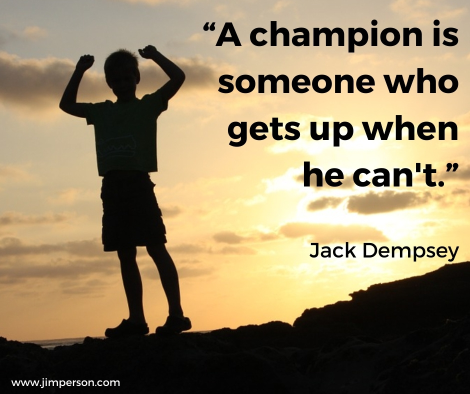 You are currently viewing Monday Motivation: A Champion