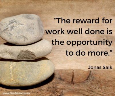 Read more about the article Monday Motivation: Reward for Work Well Done