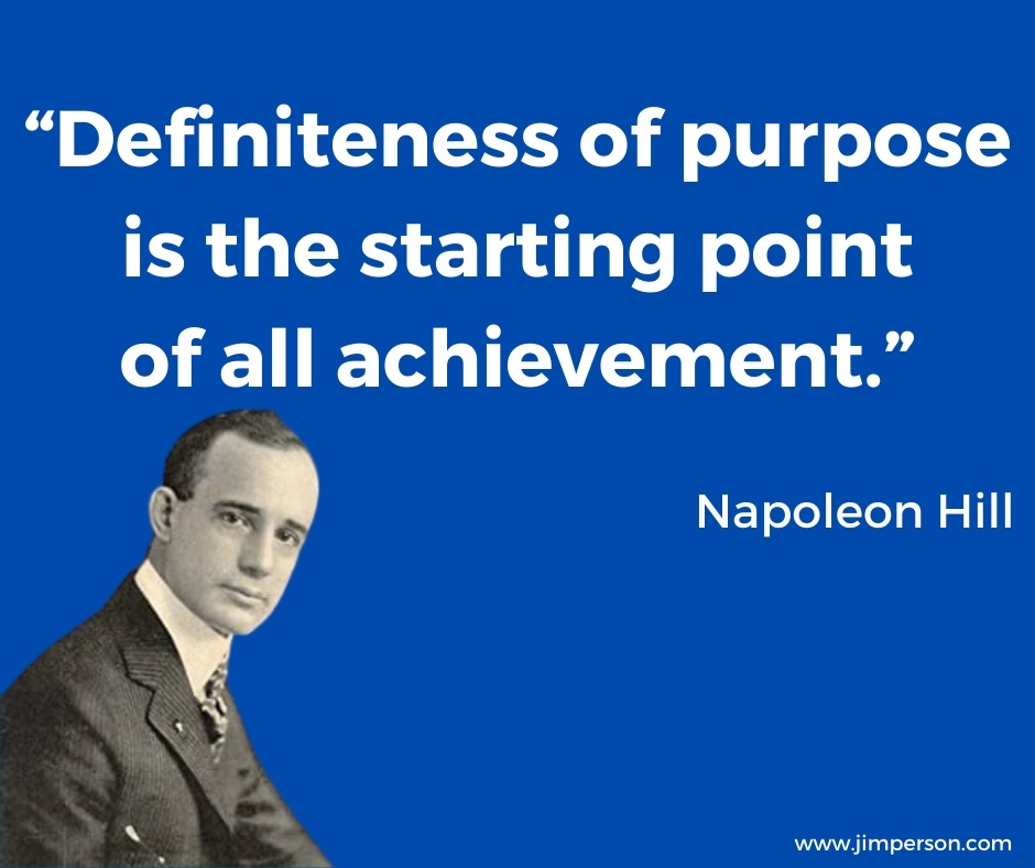 You are currently viewing Monday Motivation: Definiteness of Purpose