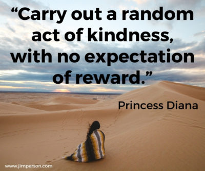 Read more about the article Monday Motivation: Kindness With No Expectation of Reward
