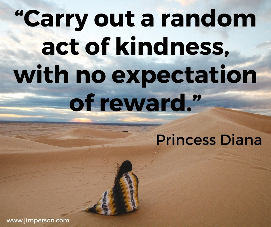 You are currently viewing Monday Motivation: Kindness With No Expectation of Reward