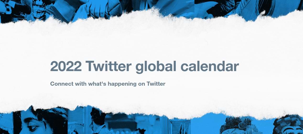 You are currently viewing Tools Thursday – 2022 Marketing Calendar from Twitter
