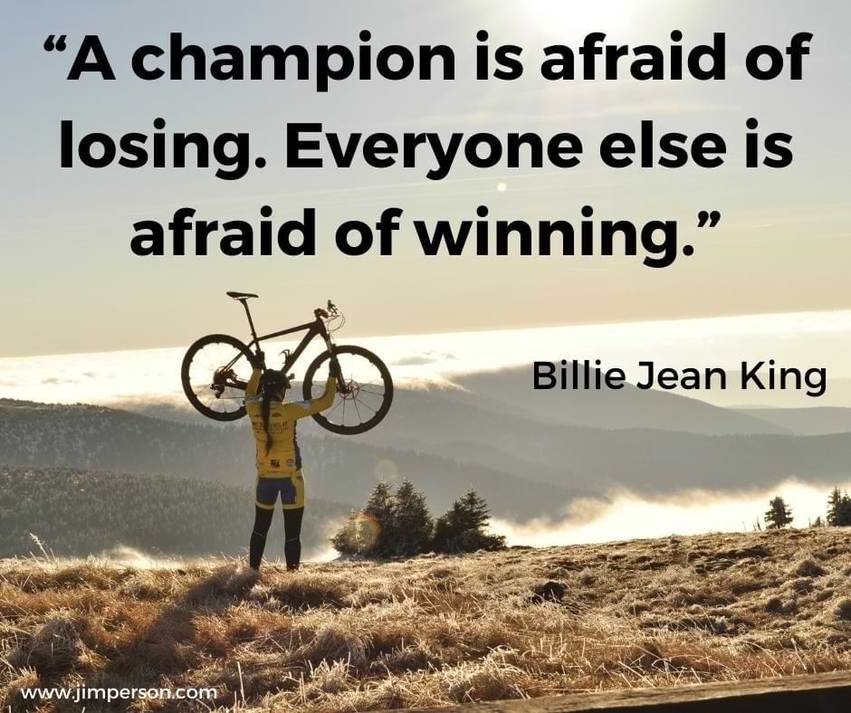 You are currently viewing Monday Motivation: Afraid of Winning