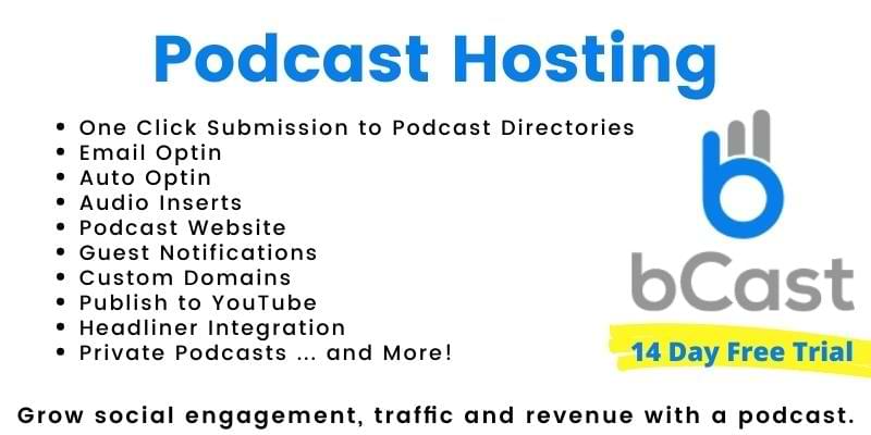 Affordable Podcast Hosting - Grow social engagement, trafﬁc and revenue with a podcast.
