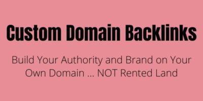 Read more about the article Custom Domain Backlinks