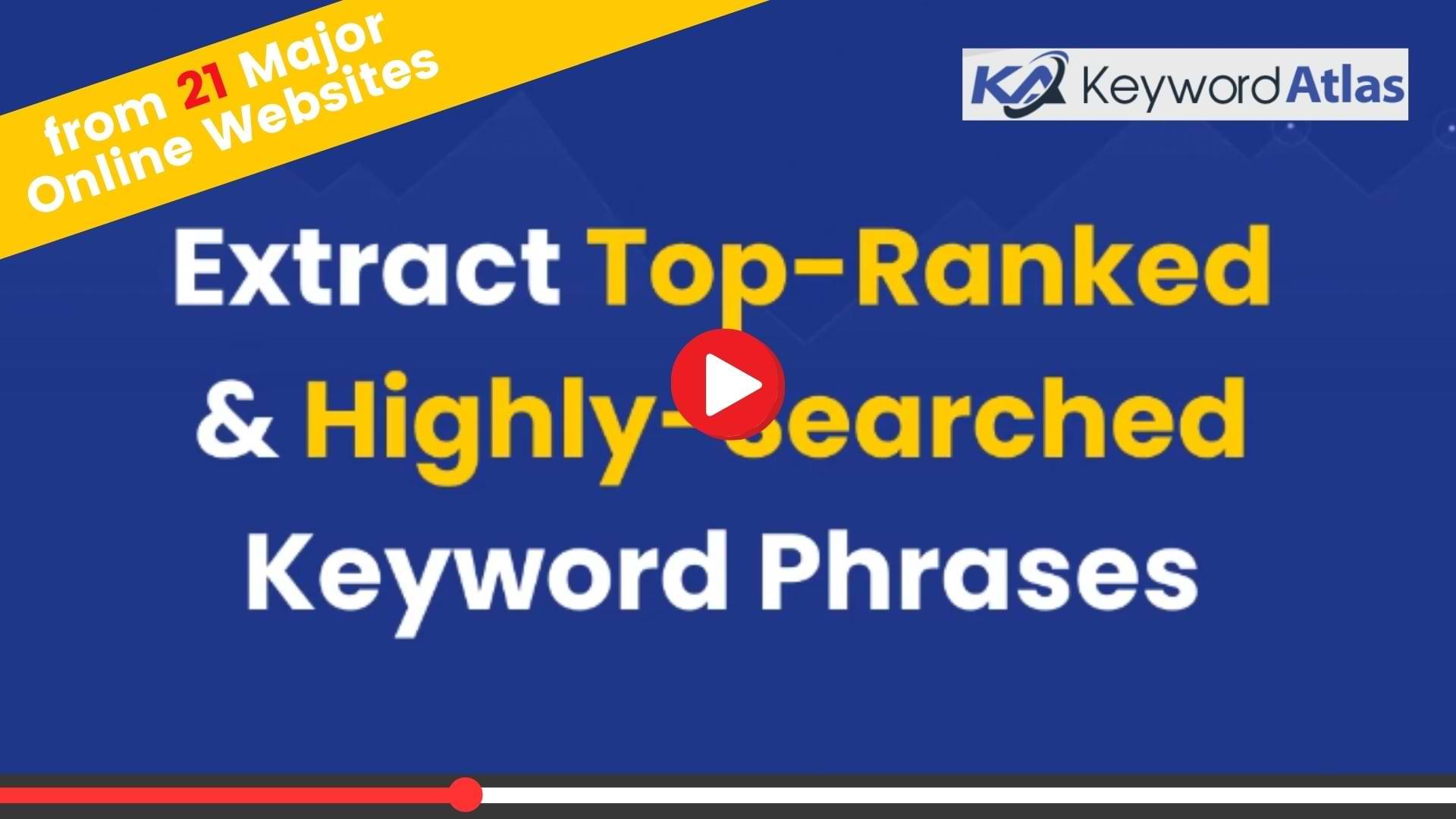 keyword atlas keyword research software tool