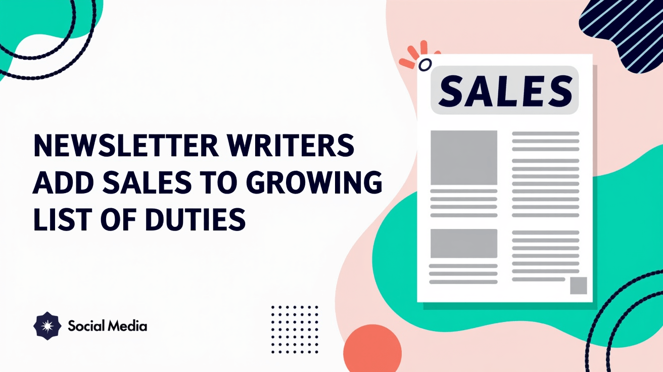 You are currently viewing Newsletter Writers Add ‘Ad Sales’ to Their Growing List of Job Duties