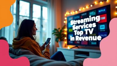 Read more about the article Streaming Services Surpass Traditional TV in Subscription Revenues