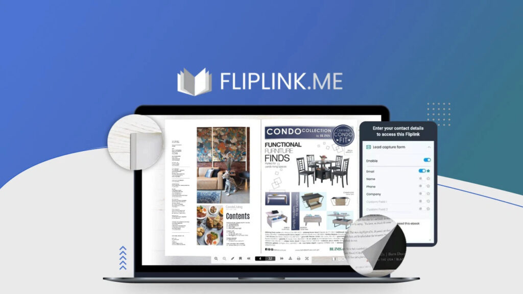 FlipLink - PDF Flipbook Maker