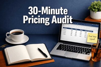 30 minute pricing audit