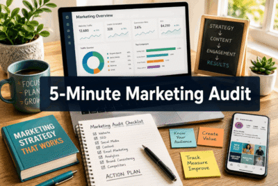 5 minute marketing audit